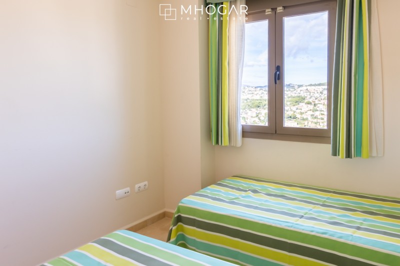 Calpe-Apartament de vanzare- 2 dormitoare- cu vedere la mare